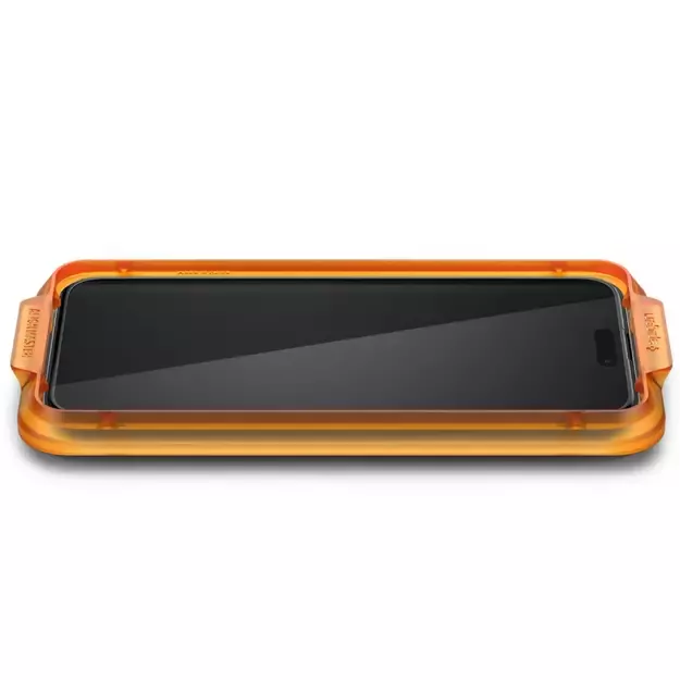 Spigen ALM Glass FC Tempered Glass for iPhone 15 Pro Max - Black 2 pcs. 3