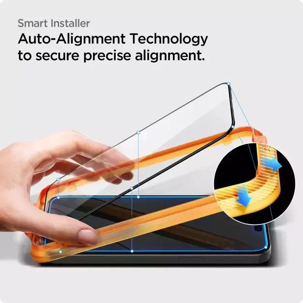 Spigen ALM Glass FC Tempered Glass for iPhone 15 Pro Max - Black 2 pcs. 9