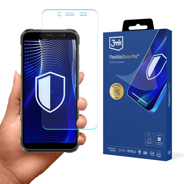 3mk FlexibleGlass Pro Hybrid Glass for Ulefone Power Armor 16 Pro / 16S