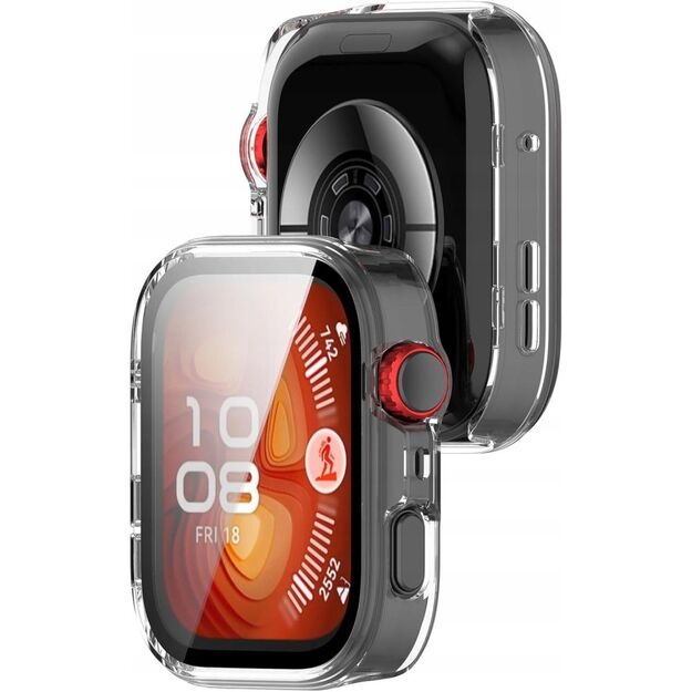 Tech-Protect Defense Case for Huawei Watch Fit 4 Pro - Transparent 1
