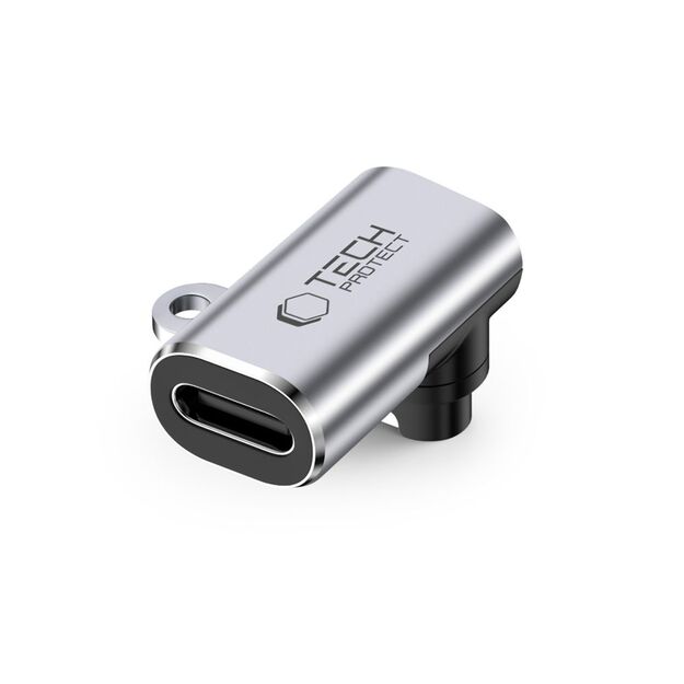 Tech-Protect Ultraboost USB-C Angle Adapter for Garmin Watch - Gray 2