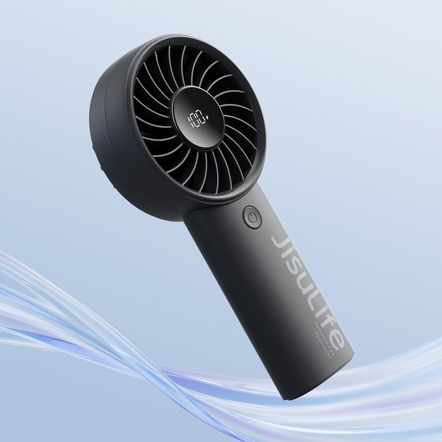 Jisulife Handheld Fan Life4 5000mAh Portable USB Fan - Black 10