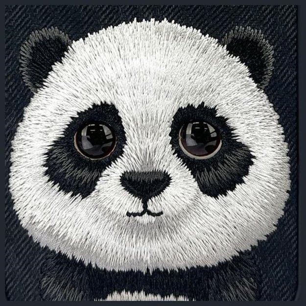 Nimmy Big Eyed Pet 2.0 Panda case for iPhone 15 - black 3
