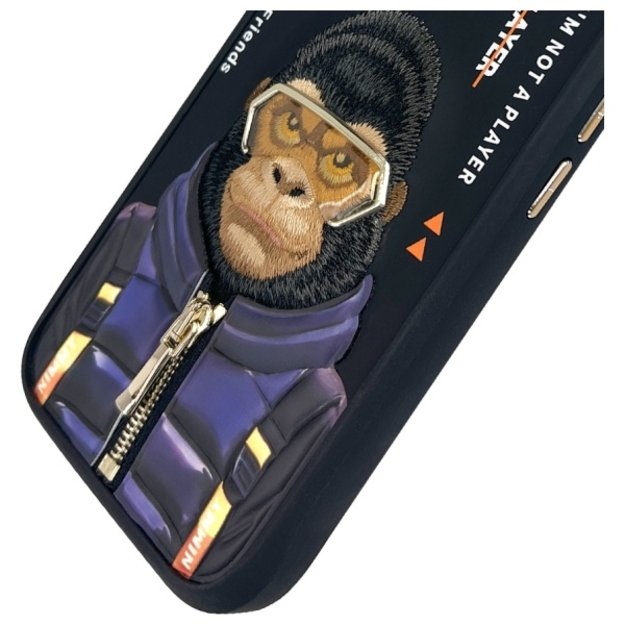 Nimmy Cool&amp Cute 2.0 Monkey case for iPhone 16 - black 6