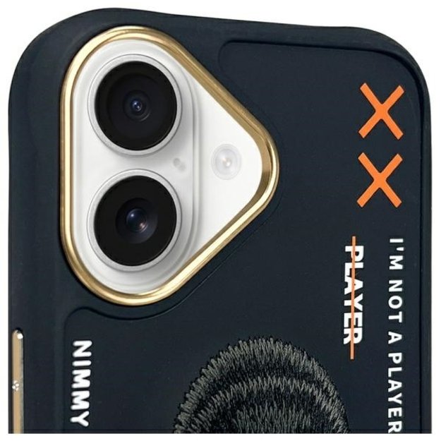 Nimmy Cool&amp Cute 2.0 Monkey case for iPhone 16 - black 2