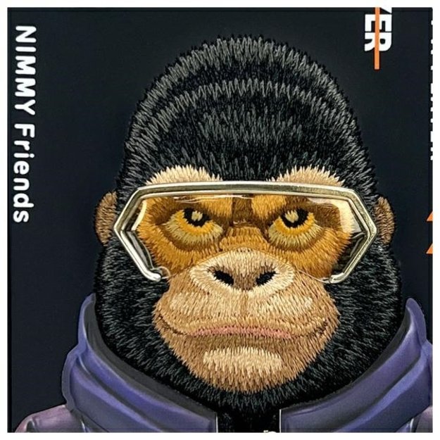 Nimmy Cool&amp Cute 2.0 Monkey case for iPhone 16 - black 9