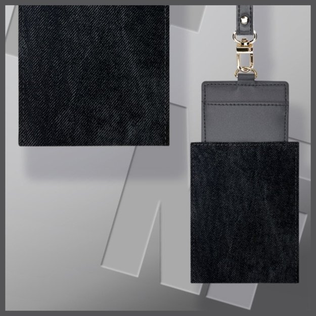 Nimmy Big Eyed Pet 2.0 Cat Wallet Card Holder - Black 5