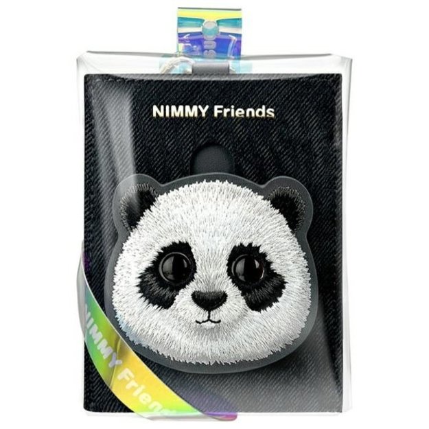 Nimmy Big Eyed Pet 2.0 Cat Wallet Card Holder - Black 11