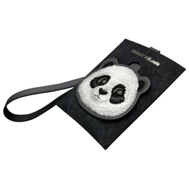 Nimmy Big Eyed Pet 2.0 Cat Wallet Card Holder - Black 1