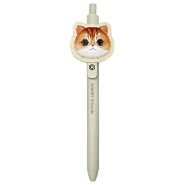 Nimmy Big Eyed Pet 2.0 Cat 2-in-1 Notebook + Pen Set - Beige 2