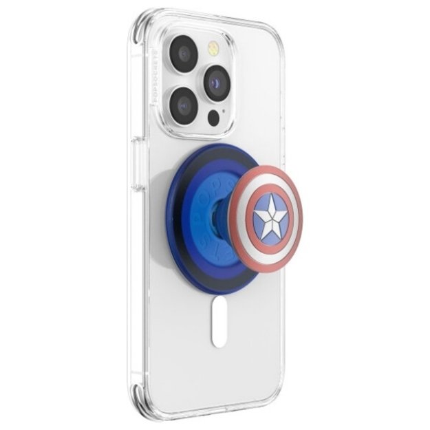 Popsockets 2 Captain America Phone Holder and Stand with MagSafe 3