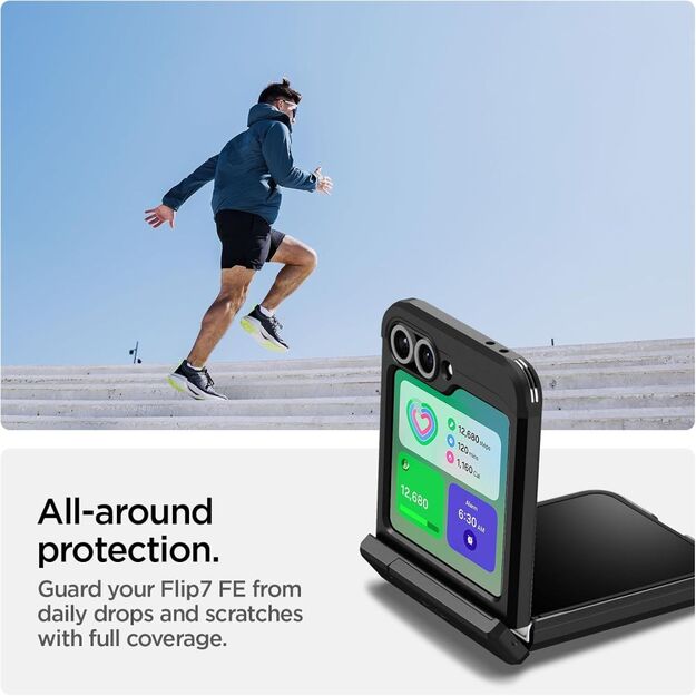 Spigen Tough Armor Pro Mag MagSafe Case for Samsung Galaxy Z Flip 6 / 7 FE - Black 5