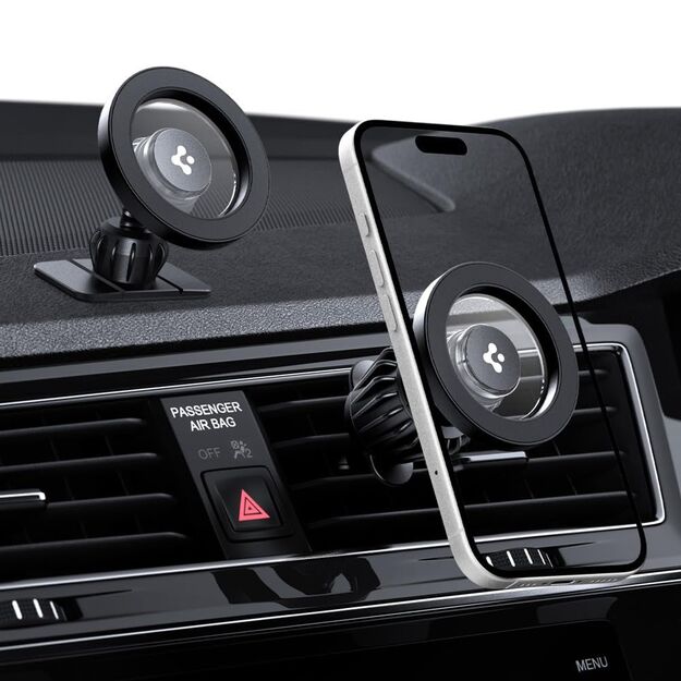 Spigen MFT13 MagSafe Car Holder for Cockpit or Air Vent - Black 4