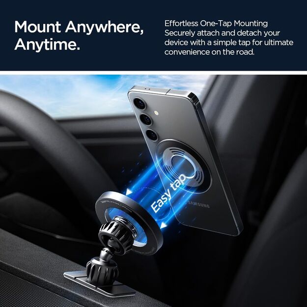 Spigen MFT13 MagSafe Car Holder for Cockpit or Air Vent - Black 7
