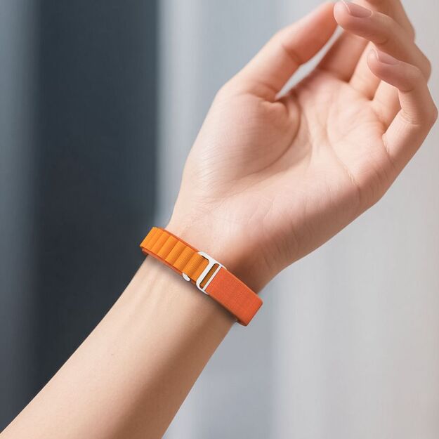 Tech-Protect Nylon Pro Strap for Xiaomi Smart Band 8 / 9 / 10 / NFC - Green 3