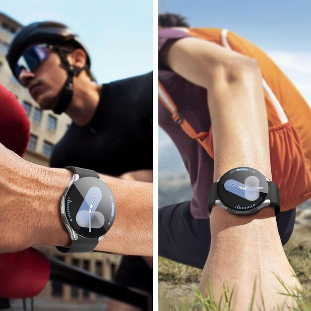 Tech-Protect Defense Case for Samsung Galaxy Watch 8 40mm - Transparent 3