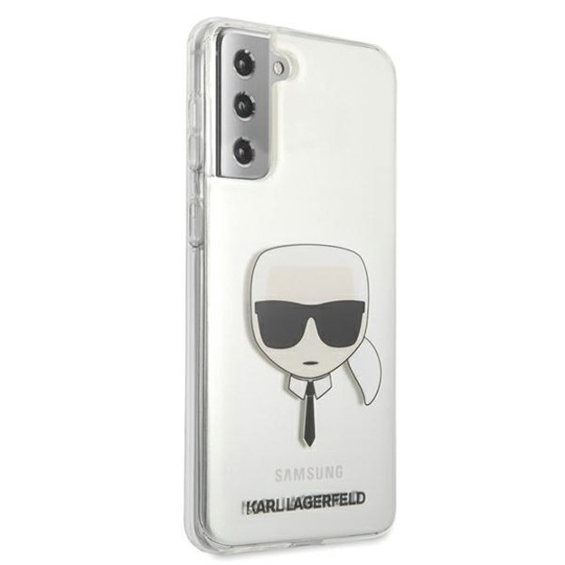 Karl Lagerfeld KLHCS21MKTR S21+ G996 hardcase Transparent Karl`s Head 3