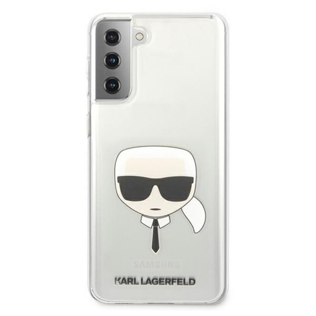 Karl Lagerfeld KLHCS21MKTR S21+ G996 hardcase Transparent Karl`s Head 2