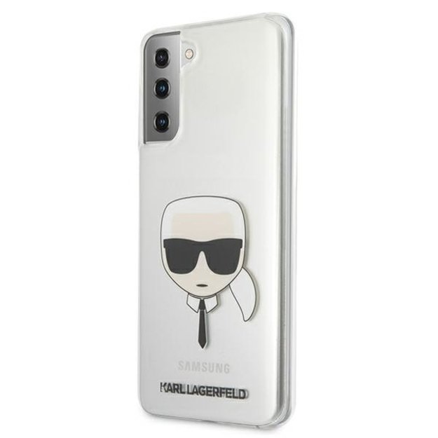 Karl Lagerfeld KLHCS21MKTR S21+ G996 hardcase Transparent Karl`s Head 1
