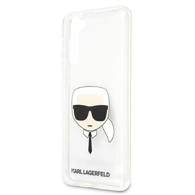Karl Lagerfeld KLHCS21MKTR S21+ G996 hardcase Transparent Karl`s Head 5