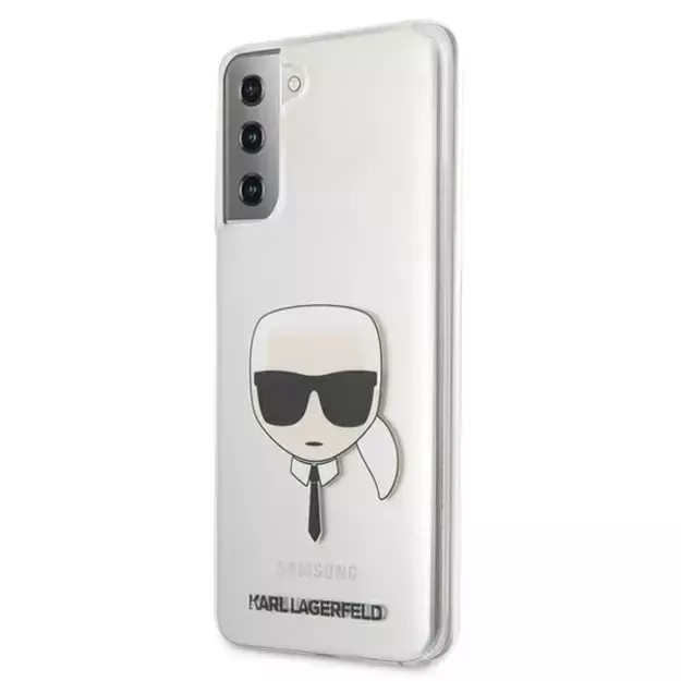 Karl Lagerfeld KLHCS21MKTR S21+ G996 hardcase Transparent Karl`s Head 8