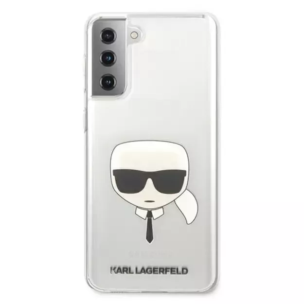 Karl Lagerfeld KLHCS21MKTR S21+ G996 hardcase Transparent Karl`s Head 9