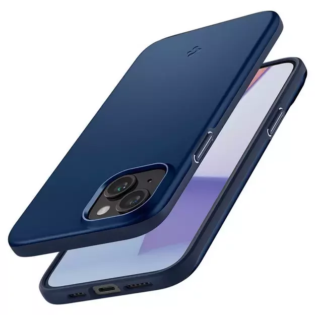 Spigen Thin Fit iPhone 15 Plus Case - Blue 12