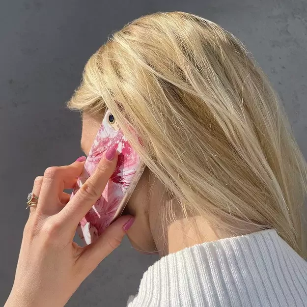 Wozinsky Marble TPU case cover for Xiaomi Redmi 8A pink 13