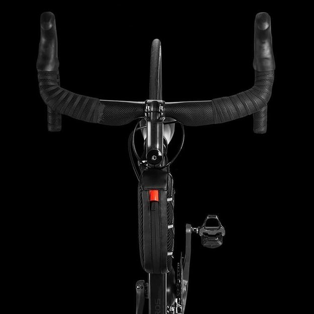 Rockbros 039BK bicycle frame bag 1 l with braid - black 4
