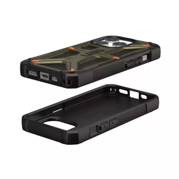 UAG Monarch case for iPhone 15 Pro - green kevlar 4