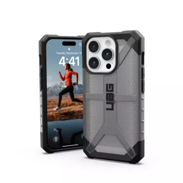 UAG Plasma case for iPhone 15 Pro - gray 1