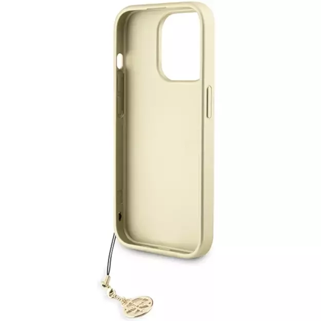 Guess GUHCP15LGF4GGR iPhone 15 Pro 6.1&quot  gray/gray hardcase 4G Charms Collection 13