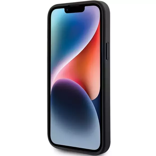 Guess GUHMP15MPSAHMCK iPhone 15 Plus 6.7&quot  black/black hardcase Saffiano MagSafe 4