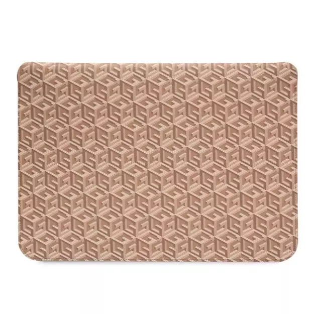 Guess GCube Stripes case for a 16&quot  laptop - brown 2