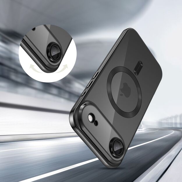 Tech-Protect MagFlex MagSafe Case for iPhone 17 Air - Clear Black 3