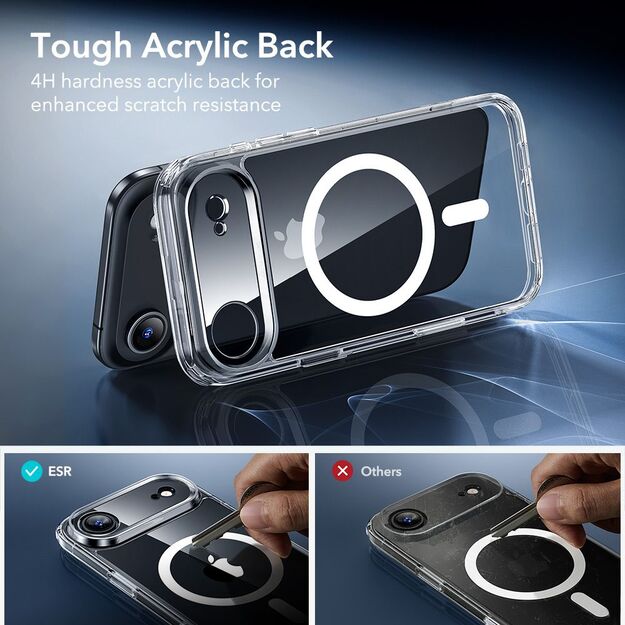 ESR Classic Hybrid MagSafe + Tempered Glass Set for iPhone 17 Air - Clear 6