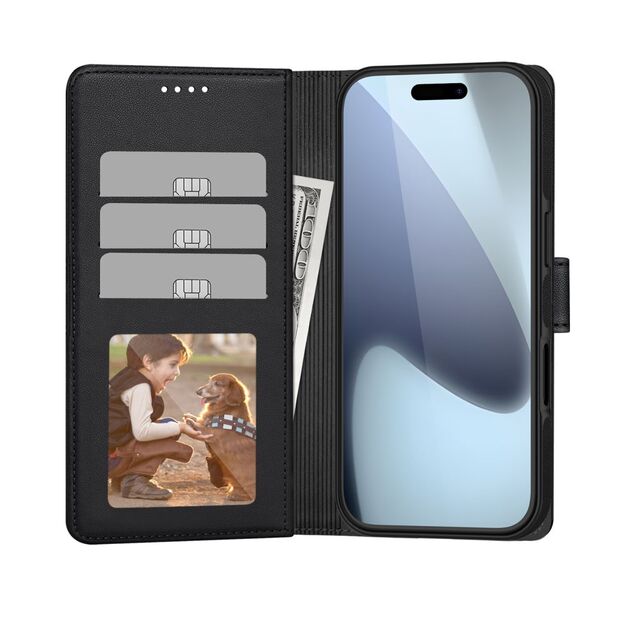 Tech-Protect Wallet MagSafe Case for iPhone 17 - Matte Black 1