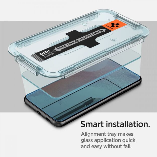 Spigen Glas.tR EZ Fit Tempered Glass for Samsung Galaxy S22 - 2 pcs. 7