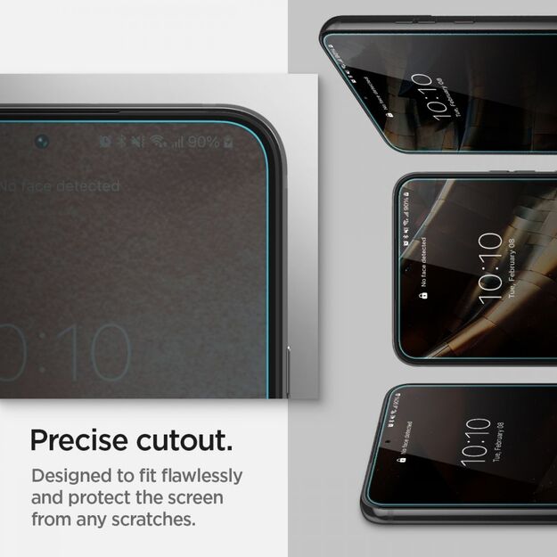 Spigen Glas.tR EZ Fit Tempered Glass for Samsung Galaxy S22 - 2 pcs. 10