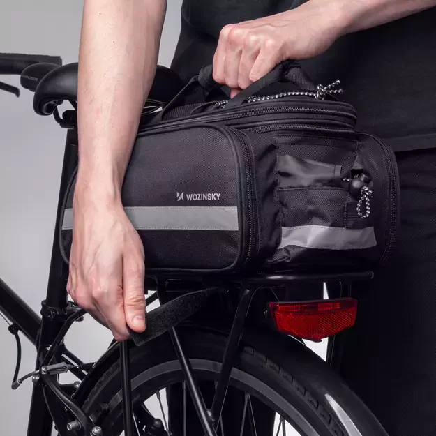 Wozinsky WBB36BK 27L Bike Bag - Black 4