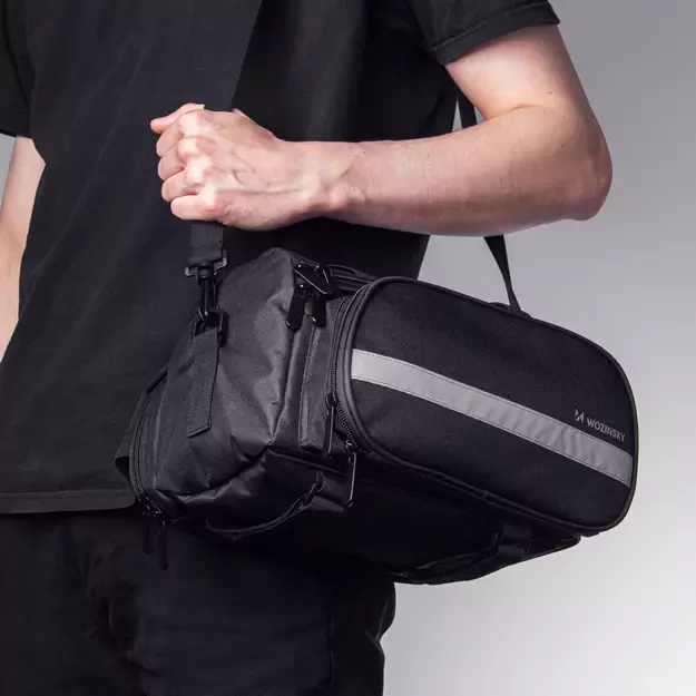 Wozinsky WBB36BK 27L Bike Bag - Black 7
