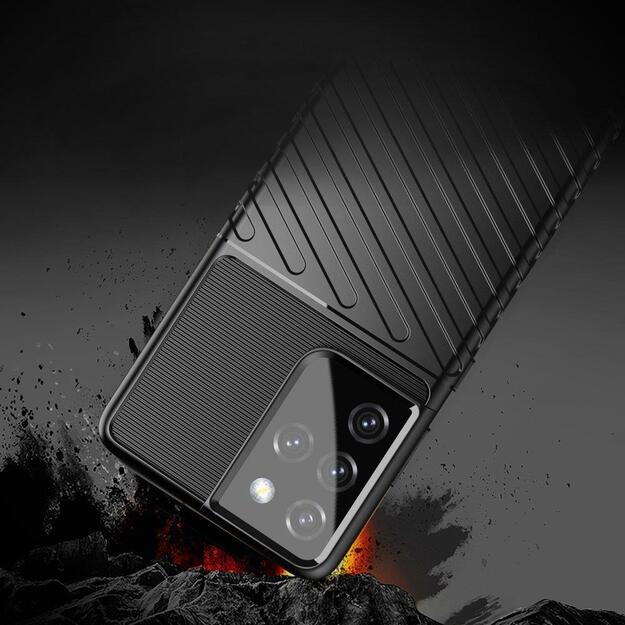 Thunder Case flexible armored cover for Samsung Galaxy S22 Ultra black 15