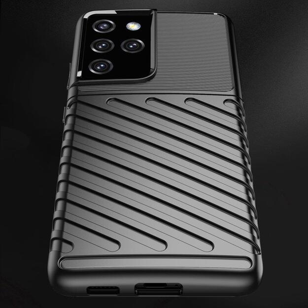 Thunder Case flexible armored cover for Samsung Galaxy S22 Ultra black 17