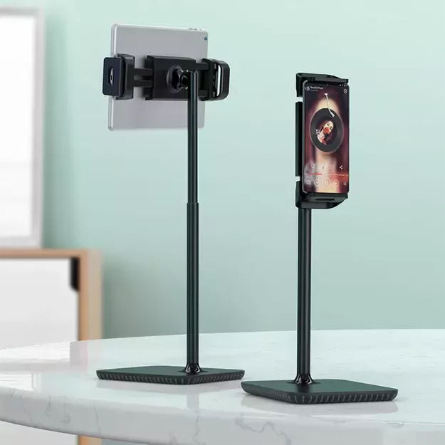Acefast telescopic phone and tablet holder (135-230mm wide) for the desk 360 ° black (E4 black) 9