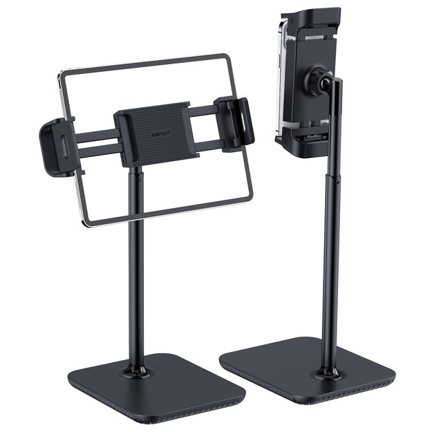 Acefast telescopic phone and tablet holder (135-230mm wide) for the desk 360 ° black (E4 black) 27