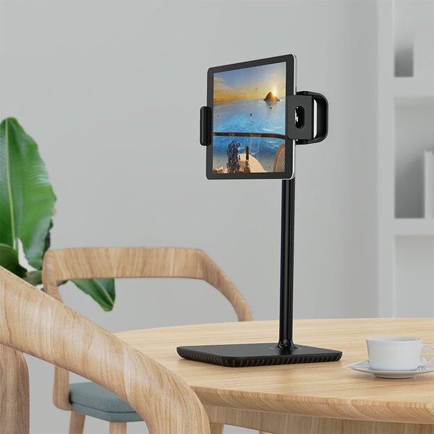 Acefast telescopic phone and tablet holder (135-230mm wide) for the desk 360 ° black (E4 black) 24