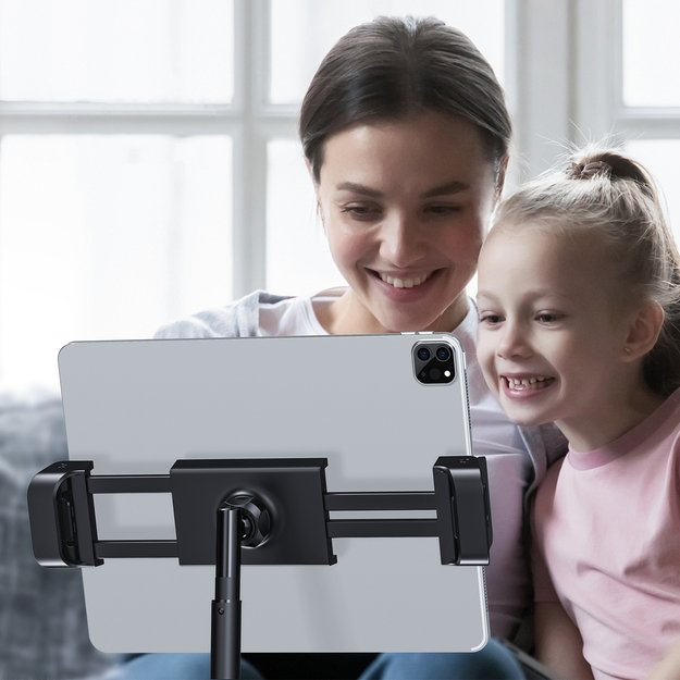 Acefast telescopic phone and tablet holder (135-230mm wide) for the desk 360 ° black (E4 black) 32