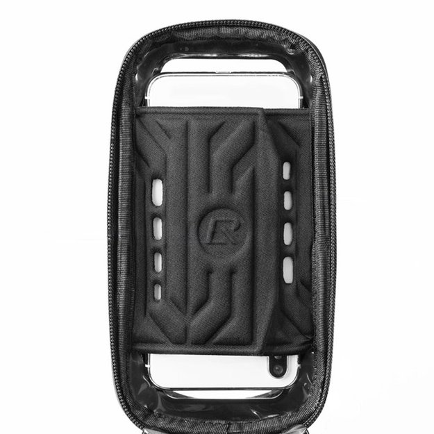 Rockbros B68-1 armored bicycle bag with phone pocket 1.7l - black 4