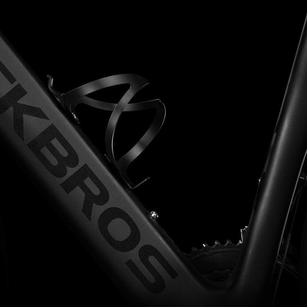 Rockbros 2017-11ABK Aluminum Bike Bottle Holder - Black 1