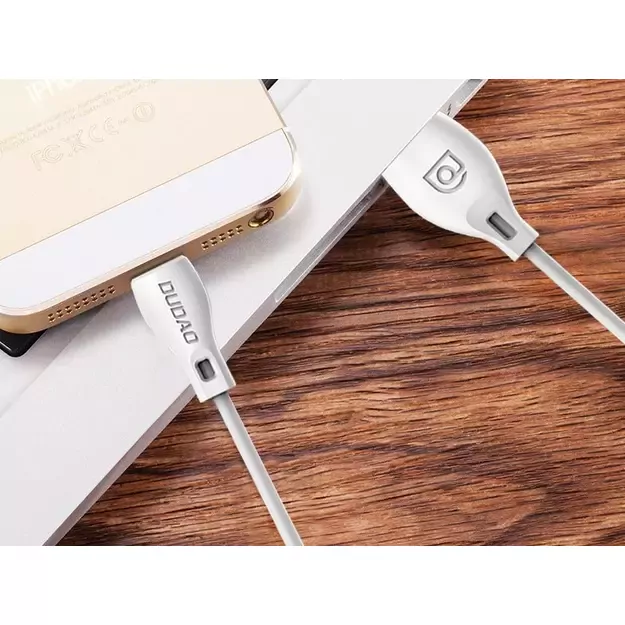 Dudao cable USB Type C 2.1A 1m white (L4T 1m white) 11